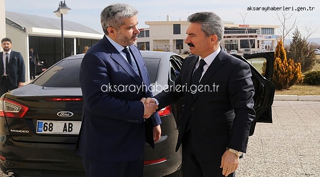EMNİYET MÜDÜRÜ KARABAĞ’DAN REKTÖR ŞAHİN’E NEZAKET ZİYARETİ