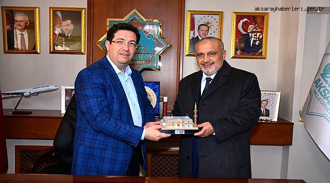 ŞEVKİ YILMAZ, BAŞKAN YAZGI’YI ZİYARET ETTİ