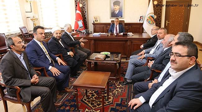 STK TEMSİLCİLERİNDEN VALİ AYKUT PEKMEZ’E ZİYARET