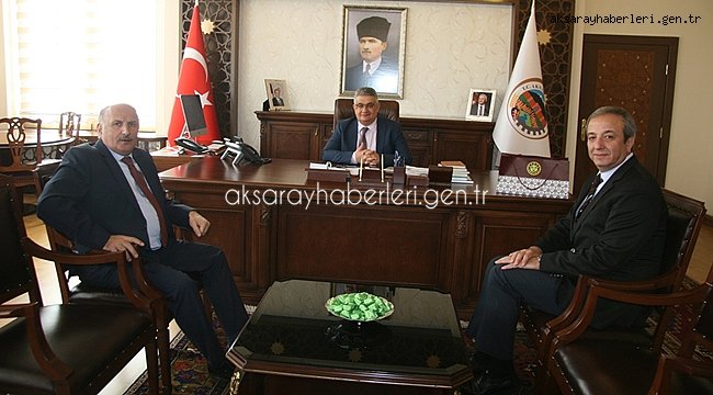 UZER MAKİNADAN VALİ AYKUT PEKMEZ’E ZİYARET