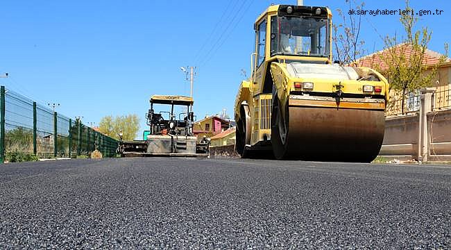AKSARAY ÇİFTLİK MAHALLESİ ASFALTLANIYOR
