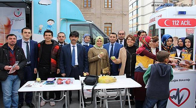 AKSARAY'DA DÜNYA KALP SAĞLIĞI HAFTASI ETKİNLİĞİ