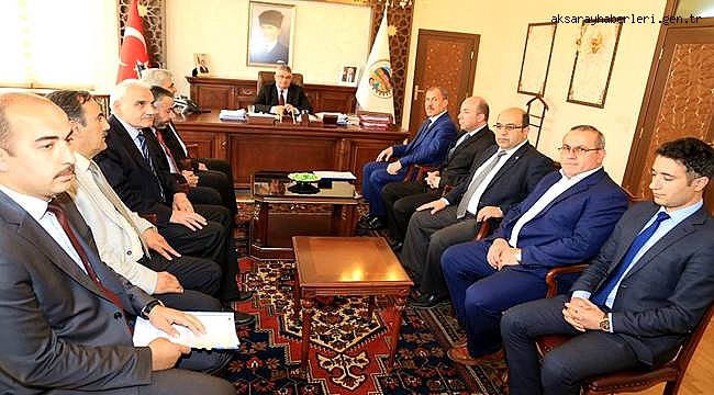 AKSARAY'DA KÜSİ’NİN ÇALIŞMALARI DEĞERLENDİRİLDİ