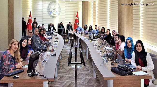 AKSARAY'DA UYGULAMALI ÖN MUHASEBE KURSU ATSO’DA BAŞLADI