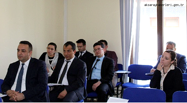 AKSARAY İŞKUR&#039;DAN PROJE DÖNGÜSÜ YÖNETİMİ EĞİTİMİ