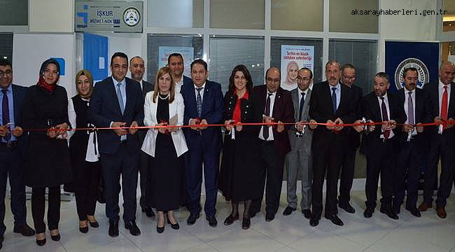 AKSARAY İŞKUR HİZMET NOKTASI ATSO’DA AÇILDI