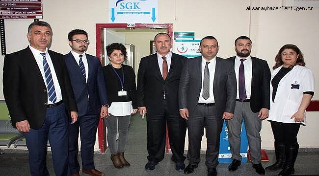 AKSARAY SGK, AEAH'DA ERİŞİM NOKTASI AÇTI