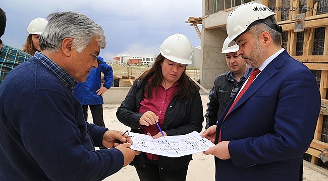 ASÜ DE HEDEF YENİ KÜTÜPHANEYİ 2018 YAZINDA TAMAMLAMAK