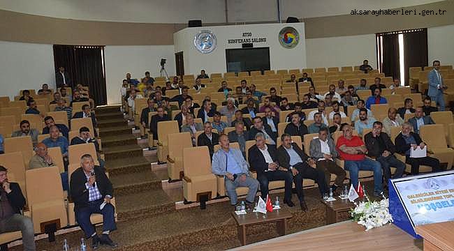 ATSO &#039;AKSARAY DA OTO ALIM SATIM YAPAN ÜYELERİ İLE BULUŞTU&#039;