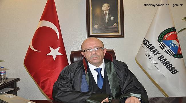 BARO BAŞKANI COŞKUN'DAN AVUKATLAR GÜNÜ AÇIKLAMASI