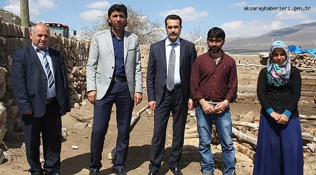 BESTAMİ ZABUN DAN ÇAVDARLI KÖYÜNDEKİ GENÇ ÇİFTÇİLERE ZİYARET