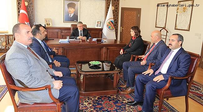ÇALIŞMA GENEL MÜDÜRÜ NURCAN ÖNDER VALİ AYKUT PEKMEZ’İ ZİYARET ETTİ