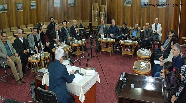 İKİNDİ SOHBETLERİNDE KONYALI AŞIK ŞEM'İ KONUŞULDU