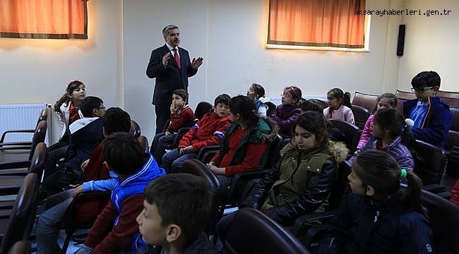 MİNİK ÖĞRENCİLER AKSARAY ÜNİVERSİTESİNİ TANIDI