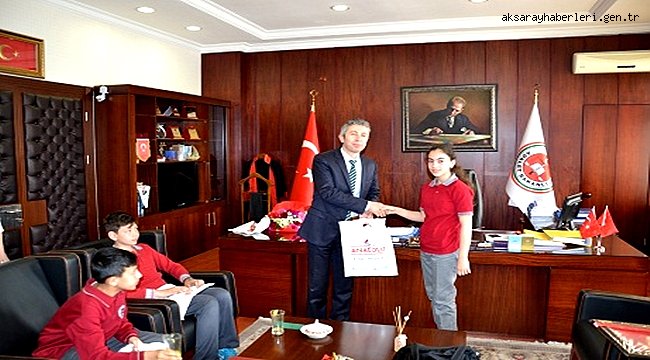 Öğrencilerinden Başsavcı Akın&#039;a ziyaret