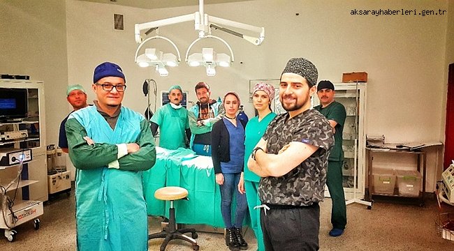 ORTAKÖY DEVLET HASTANESİ’NDE BİR İLK GERÇEKLEŞTİ