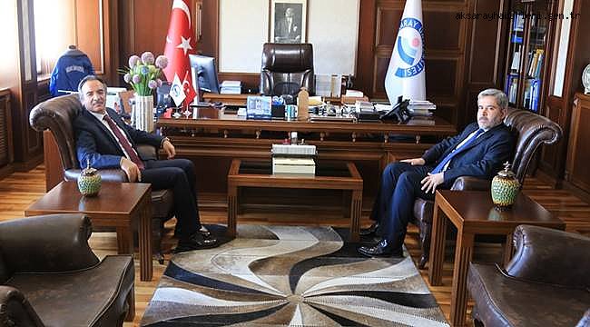 REKTÖR BAĞLI’DAN ASÜ REKTÖRÜ ŞAHİN’E İADE-İ ZİYARET