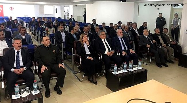 TÜRKİYE DİYANET VAKFI AKSARAY ŞUBESİ İSTİŞARE TOPLANTISI YAPILDI