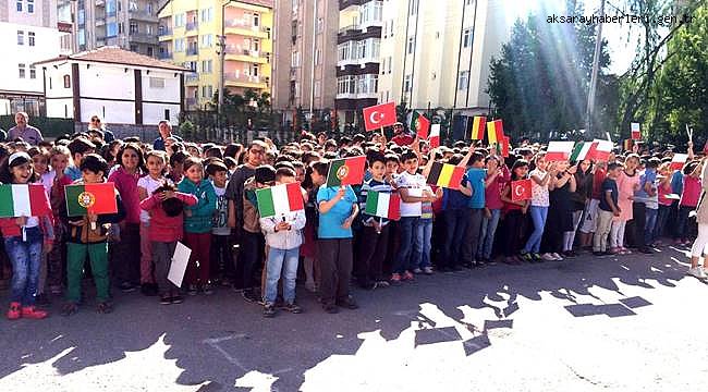 KAMBER GÜLÜZAR DEMİR İLKOKULU AVRUPALI EĞİTİMCİLERİ AKSARAY&#039;DA AĞIRLADI