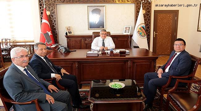 MEDAŞ GENEL MÜDÜRÜ UÇMAZBAŞ’TAN VALİ AYKUT PEKMEZ’E ZİYARET