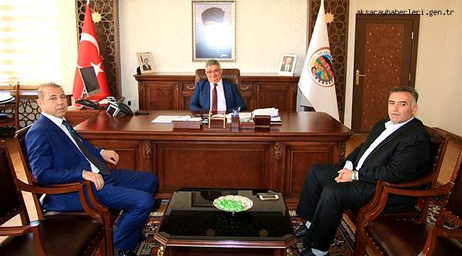 ODA BAŞKANLARINDAN ve YATIRIMCILARDAN VALİ AYKUT PEKMEZ’E ZİYARET