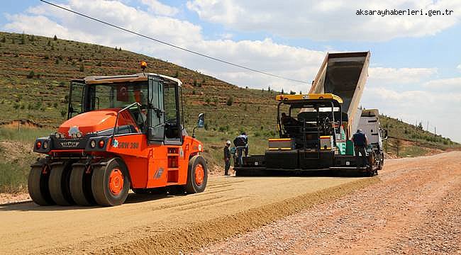 TOKİ-AKİN YOLUNDA ZEMİN VE ASFALT ÇALIŞMALARI BAŞLADI