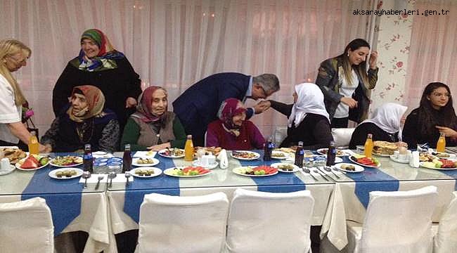 AKSARAY HUZUREVİNE ‘BABALAR GÜNÜ’ ZİYARETİ