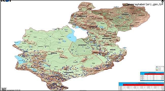 KOP İDARESİ’NDEN BÖLGE İLLERİNE 99 MİLYON TL’LİK ÖDENEK
