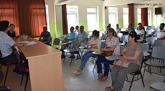 SAĞLIKÇILAR YENİ EĞİTİM VE ÖĞRETİM DÖNEMİNE HAZIRLANIYORLAR