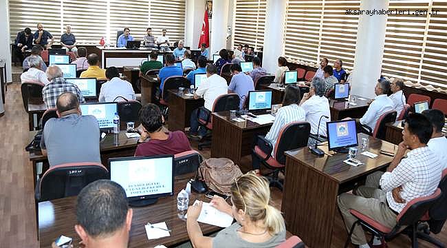 AKSARAY BELEDİYESİNDE '2017 YILI İŞ SAĞLIĞI VE GÜVENLİĞİ KURUL TOPLANTISI' DÜZENLENDİ