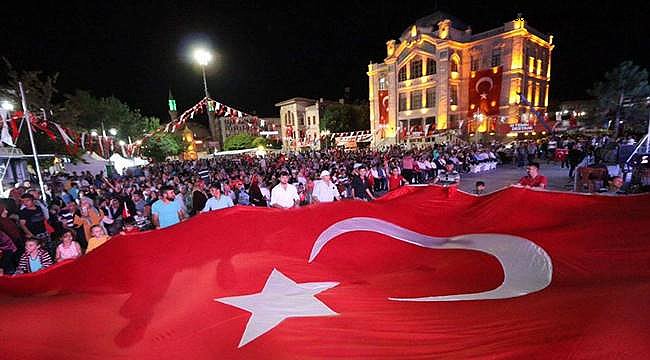AKSARAY’DA 15 TEMMUZ DEMOKRASİ VE MİLLİ BERABERLİK GÜNÜ ETKİNLİKLERİ