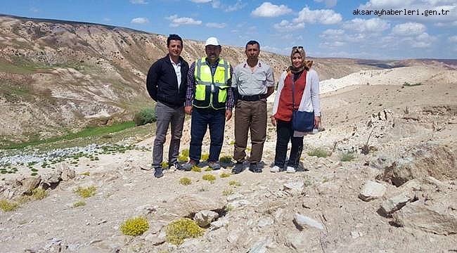 AKSARAY DAKİ MADEN ALANLARI DENETLENDİ