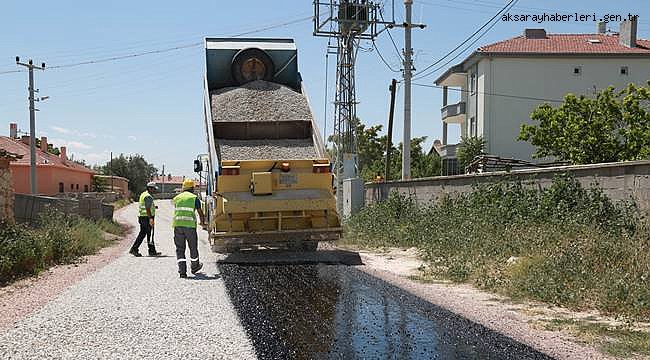 HAMİDİYE ALACA’DA 50 KİLOMETRELİK YOLDA SATHİ KAPLAMA