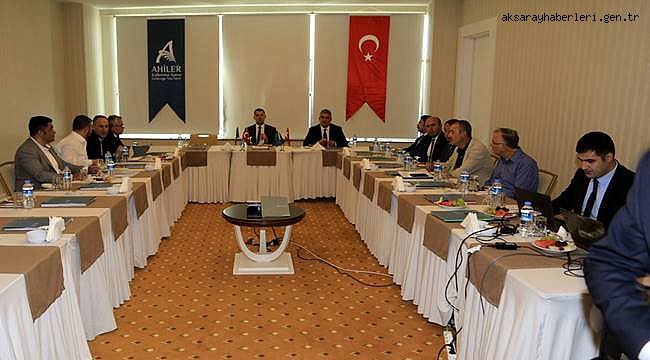 AHİKA YÖNETİM KURULU AKSARAY’DA TOPLANDI
