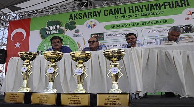 AKSARAY DA FUAR'IN GÜZELLERİ GÖRÜCÜYE ÇIKTI