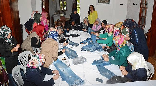 AKSARAY DA ORTAK PROJE İLE KADINLARIMIZA EVDE İŞ İMKANI