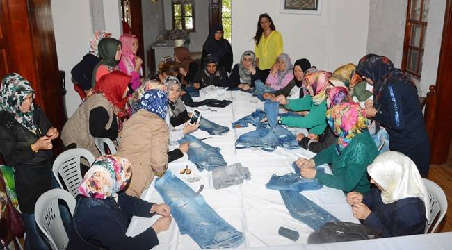AKSARAY DA ORTAK PROJE İLE KADINLARIMIZA EVDE İŞ İMKANI AKSARAY www