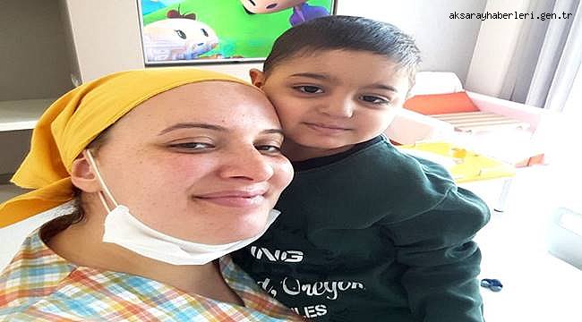 ÇOCUĞUM LÖSEV SAYESİNDE LÖSANTE’DE HAYATA DÖNDÜ