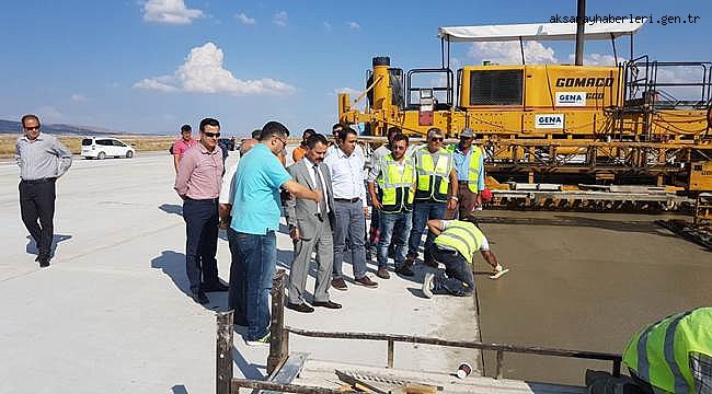 KAPADOKYA HAVALİMANINDA BAKIM ONARIM VE YENİLEME ÇALIŞMALARI DEVAM EDİYOR