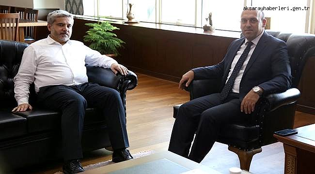 KAYMAKAM CAN’DAN REKTÖR ŞAHİN’E VEDA ZİYARETİ