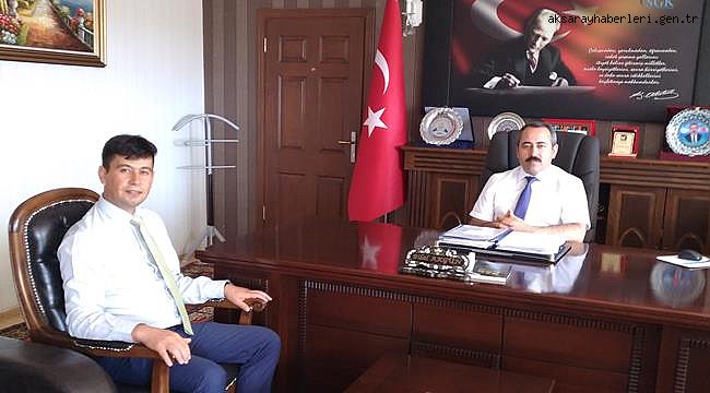 MERKEZ BÜRO SEN İL BAŞKANI BOLAKAR’ DAN SGK İL MÜDÜRÜ’ NE ZİYARET