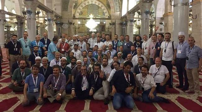 MÜSİAD AKSARAY BAŞKANI EYÜP DAĞDAŞ KUDÜS’DE