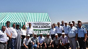 SARIYAHŞİ İLÇESİNDE SEBZECİLİK TARLA GÜNÜ DÜZENLENDİ