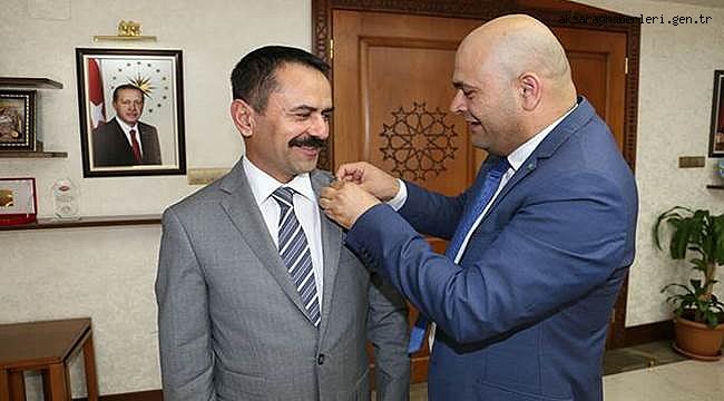 TEMA VAKFI İL TEMSİLCİSİ ÇAKIR NEVŞEHİR VALİSİ İLHAMİ AKTAŞ’I ZİYARET ETTİ