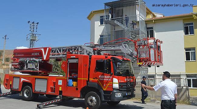 AKSARAY'DA HASTA KURTARMA VE NAKİL TATBİKATI YAPILDI