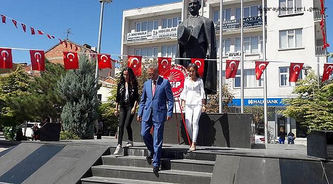 KURULUŞUN VE KURTULUŞUN PARTİSİ 94 YAŞINDA AKSARAY'DA DA KUTLANDI