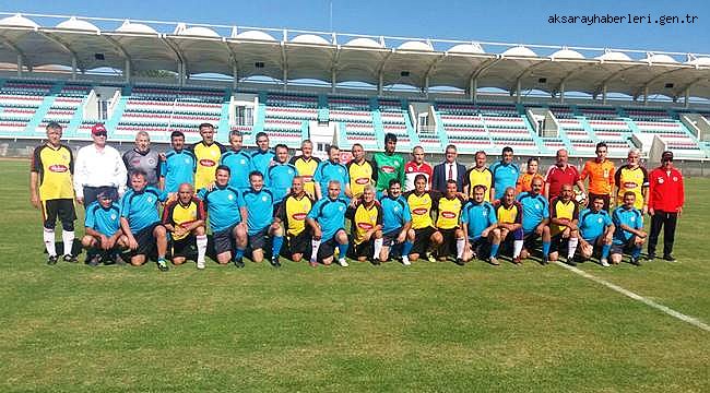 TÜRKİYE MASTERLER FUTBOL ŞAMPİYONASI AKSARAY'DA BAŞLADI