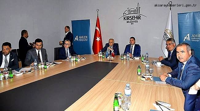 AHİLER KALKINMA AJANSI AYLIK OLAĞAN YÖNETİM KURULU TOPLANTISI, KIRŞEHİR’DE YAPILDI