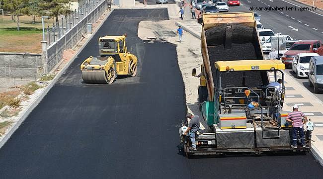 AKSARAY BELEDİYESİ, BAŞKAN YAZGI DÖNEMİNDE ASFALT REKORU KIRDI