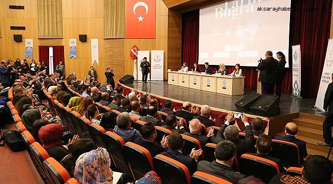 AKSARAY'DA ANADOLU MEKTEBİ YAZAR OKUMALARI PROJESİ ETKİNLİĞİ